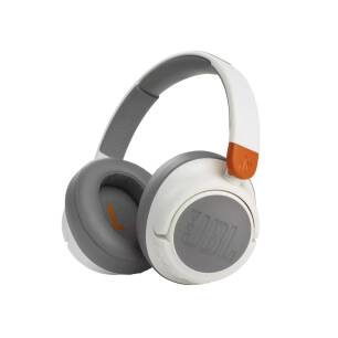 JBL JR460NC białe słuchawki dla dzieci z redukcją szumów 