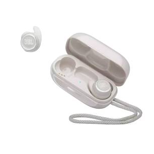 JBL Reflect Mini NC sportowe słuchawki z redukcją szumów białe