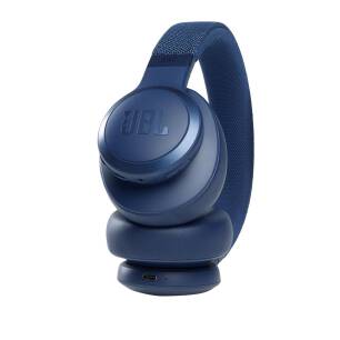 JBL Live 660NC niebieskie słuchawki wokółuszne z redukcją szumów