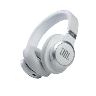 JBL Live 660NC białe słuchawki wokółuszne z redukcją szumów