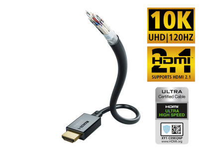 Kabel HDMI 2.1 Ultra High Speed 120Hz 8K HDR10+  Dolby Vision eArc